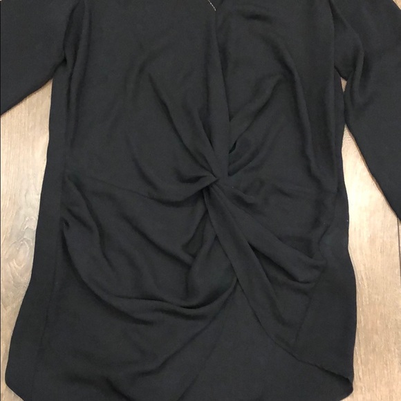 Zara Basic Black Shirt Size US S - Picture 4 of 6